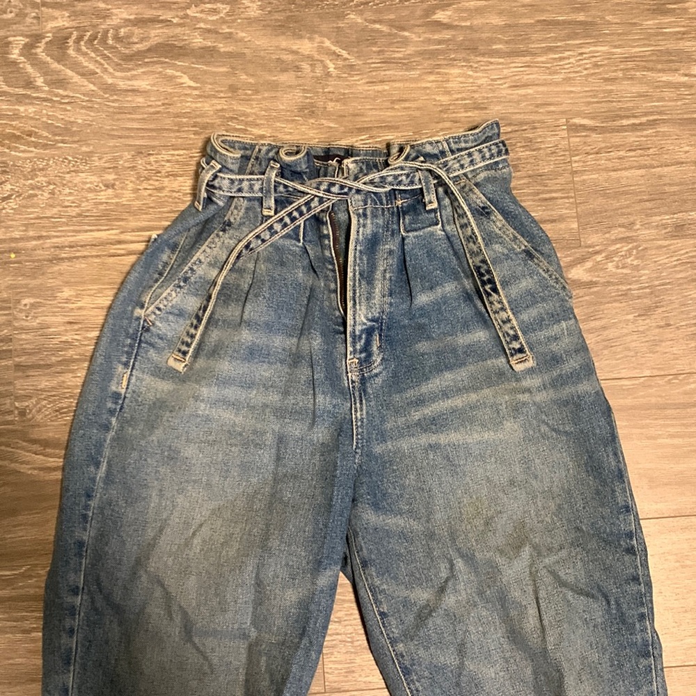 Hollister Tie Denim Jeans